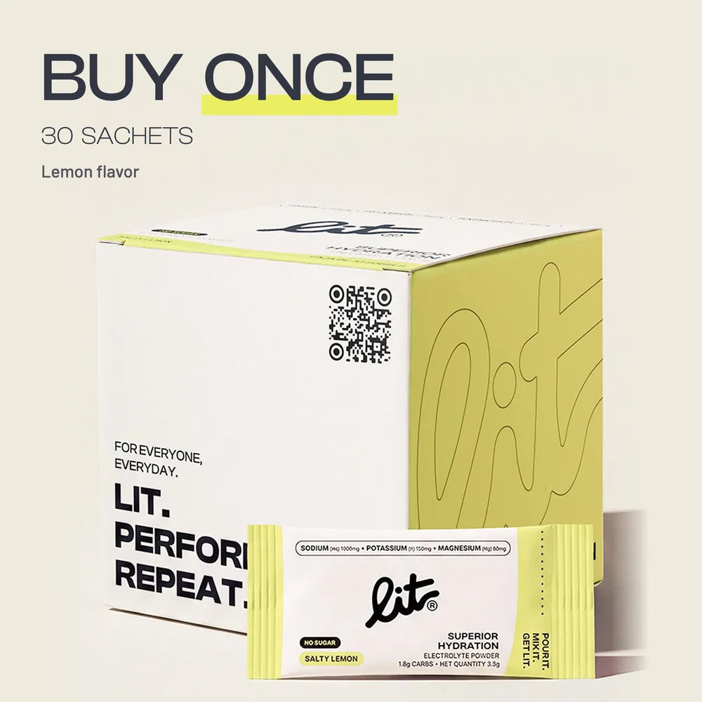 LIT Daily Hydration: Salty Lemon