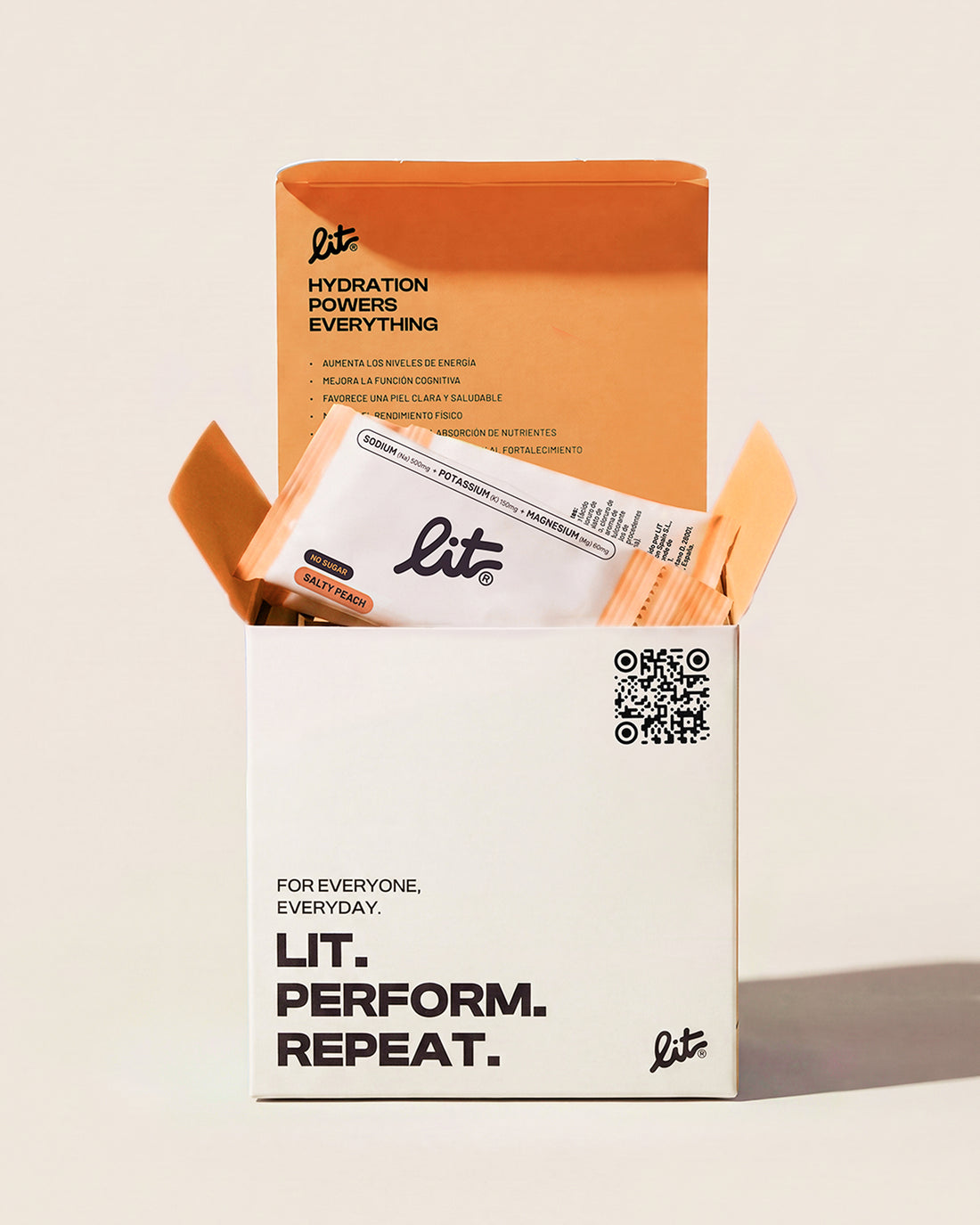 LIT Daily Hydration: Peach