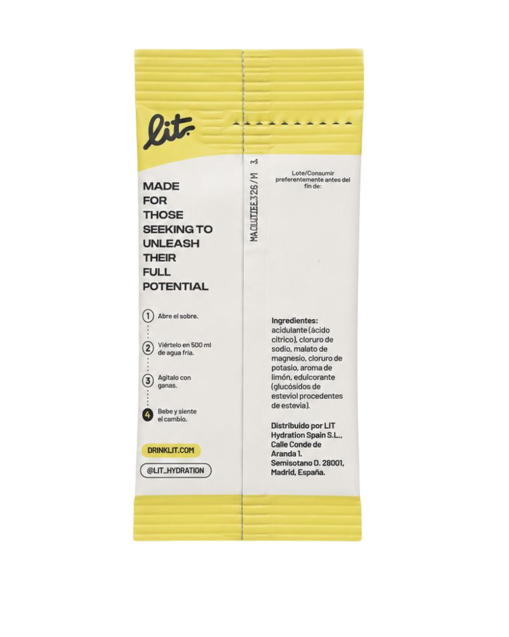 LIT Daily Hydration: Salty Lemon